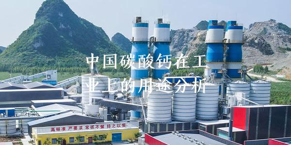 中国碳酸钙在工业上的用途分析